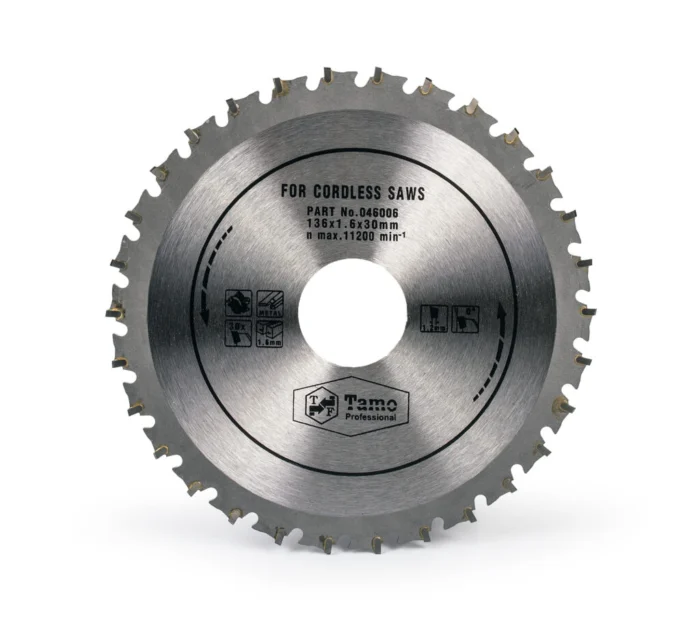 Saeketas õhuke 136x30mm 56 hammast metallile Tamo - Image 1