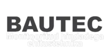 Bautec logo valge