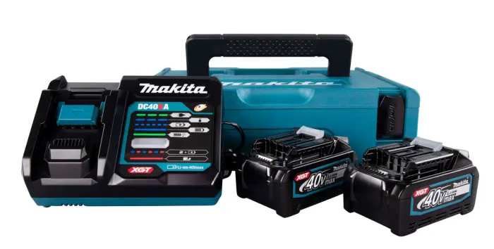 Powerpack Makita 4.0Ah BL4040x2+DC40RA+Makpac - Image 5