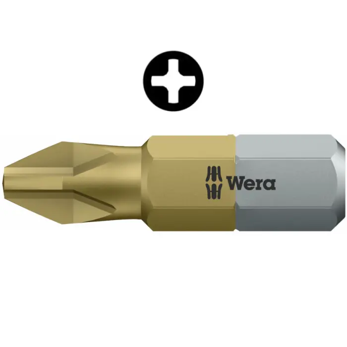 Wera Otsak 851/1 PH 2 25mm TiN - Image 1