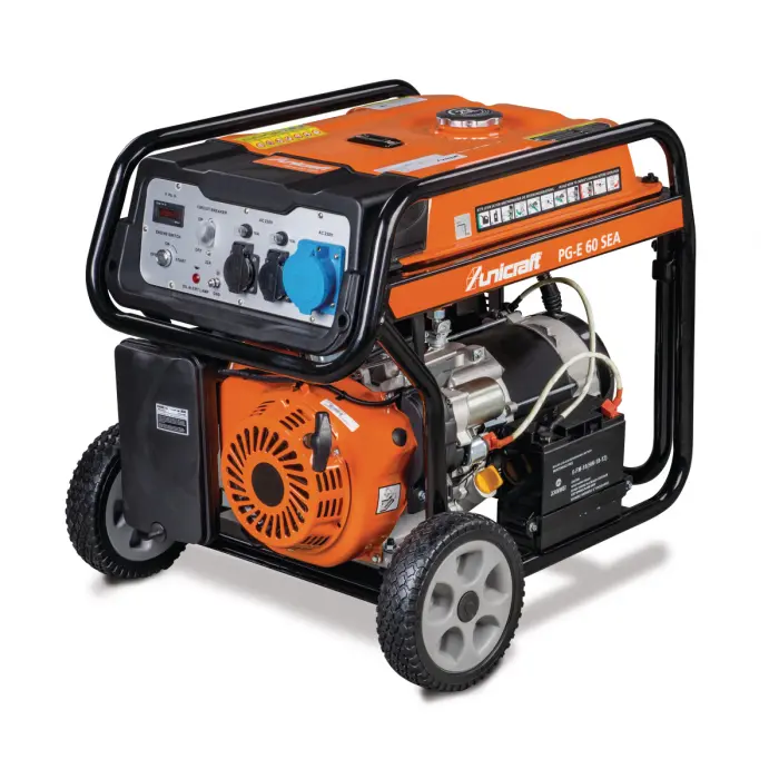 Generaator Unicraft PG-E 60 SEA 1F 5,0KW AVR - Image 1