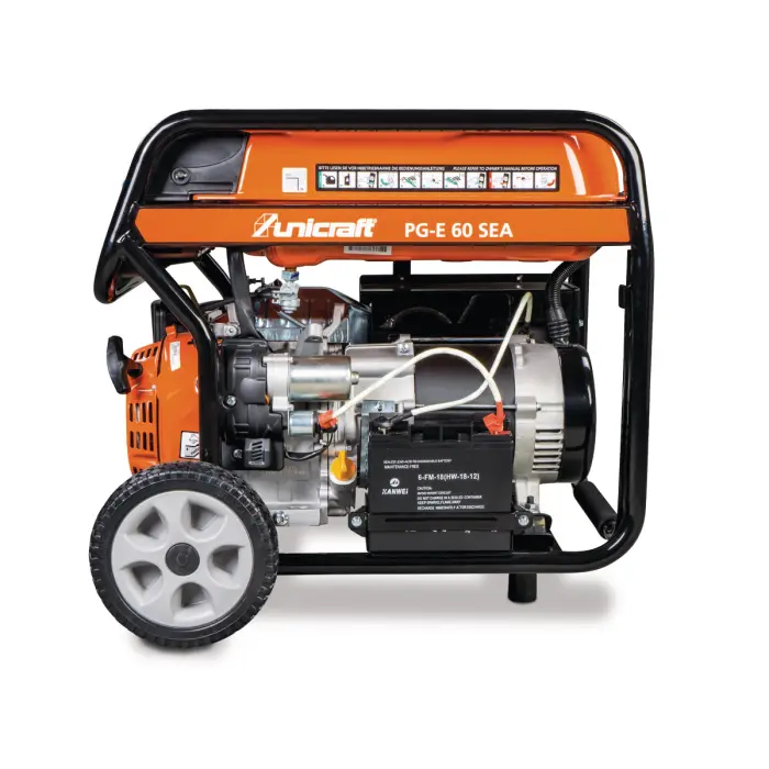Generaator Unicraft PG-E 60 SEA 1F 5,0KW AVR - Image 2
