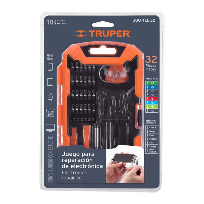 Elektroonika remonditööriistade komplekt, 32tk Truper - Image 2