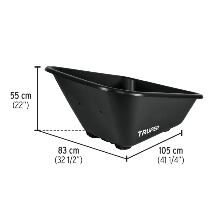 Plastikust asendusvann kärule TP-8 Truper - Image 1