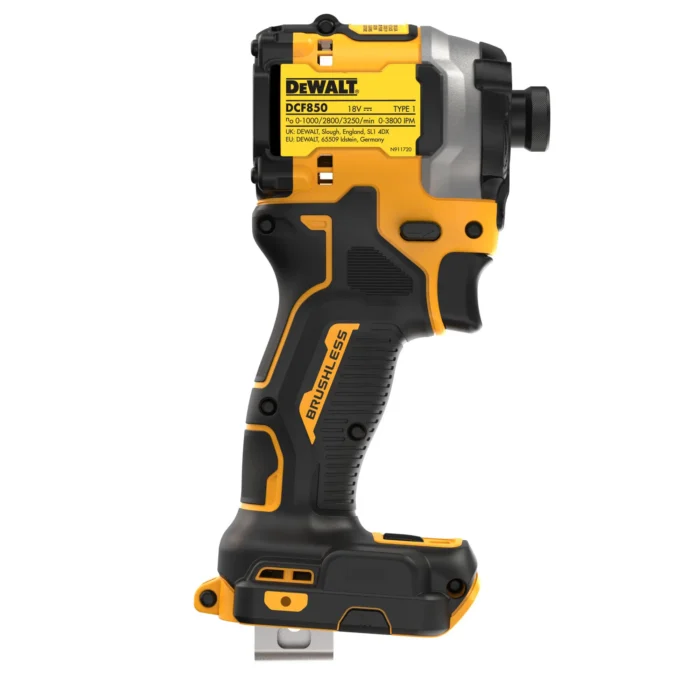 Dewalt harjavaba löökmutrikeeraja DCF850 vasak vaade