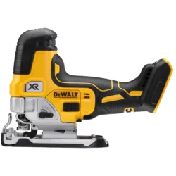 Dewalt akusaag, kollane must disain