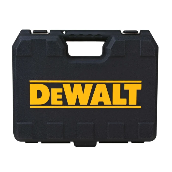 DeWalt tööriistakohver must kollase logoga