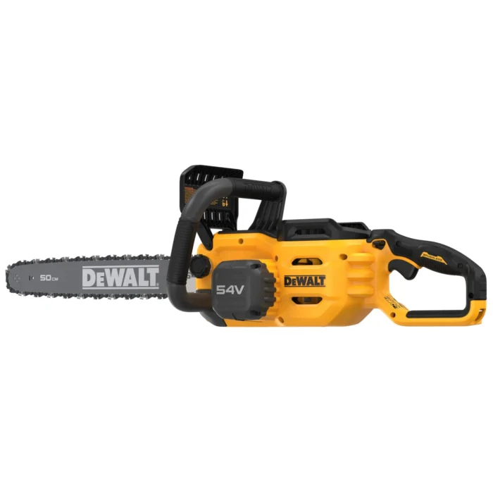 DeWalt kettsaag 54V, kollane ja must