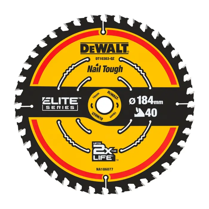Saeketas DeWalt 184x16/40T/1,65mm - Image 1