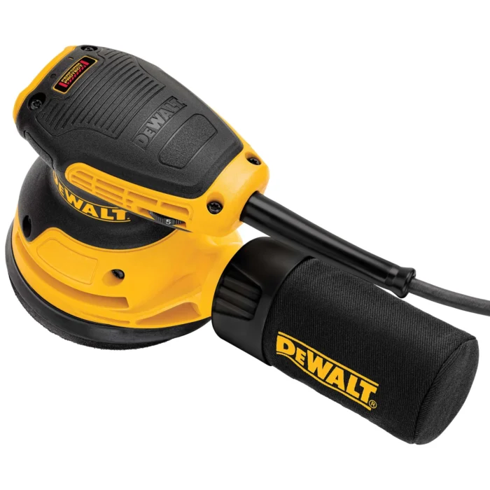 DeWalt elektriline lihvija tööriist kollase ja mustana.