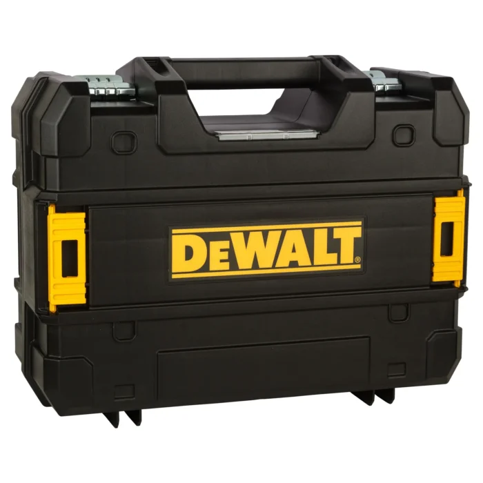 DeWalt tööriistakast must kollaste detailidega