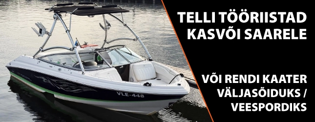 Rendi kaater vaba aja veetmiseks