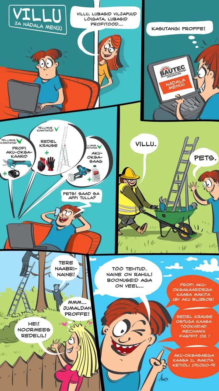 Villu ja nädala menüü 04.05.2025.